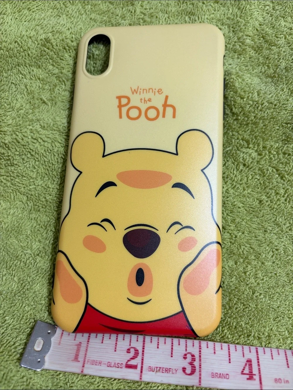 Ultra Slim Soft TPU Winnie the Pooh Bear Case for iPhone Xs Max 6.5 Inch 2018